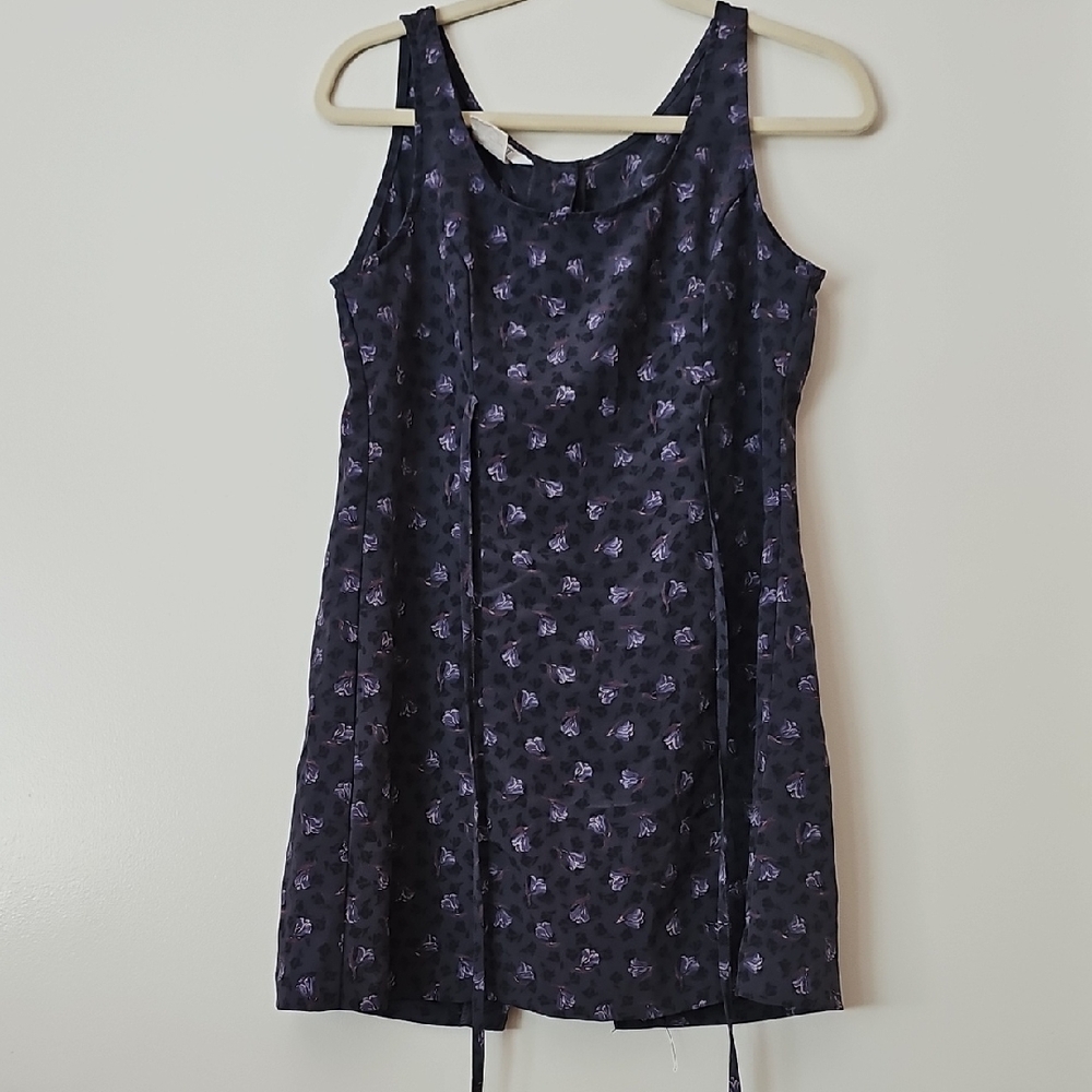 Esprit Dark Blue and Purple Mini Dress